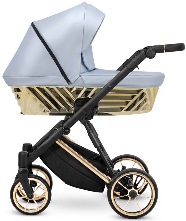 IVE 21 Baby Blue Metalic Chasis Dorado