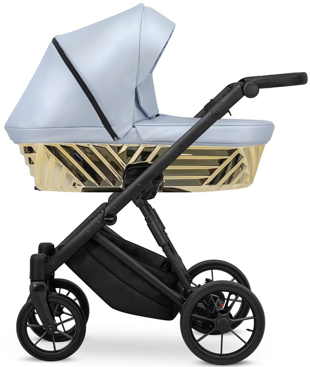 IVE 21 Baby Blue Metalic Chasis Negro.