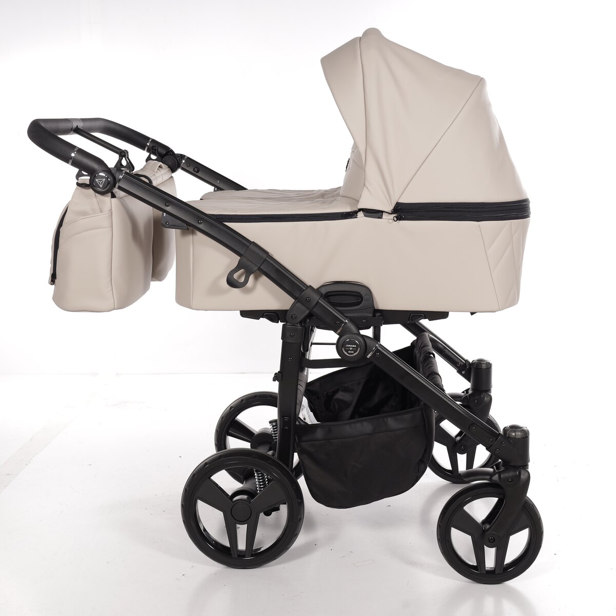 Detalles Carro gemelar Junama DUO V3 Eco Cuero de 78 cm foto 1