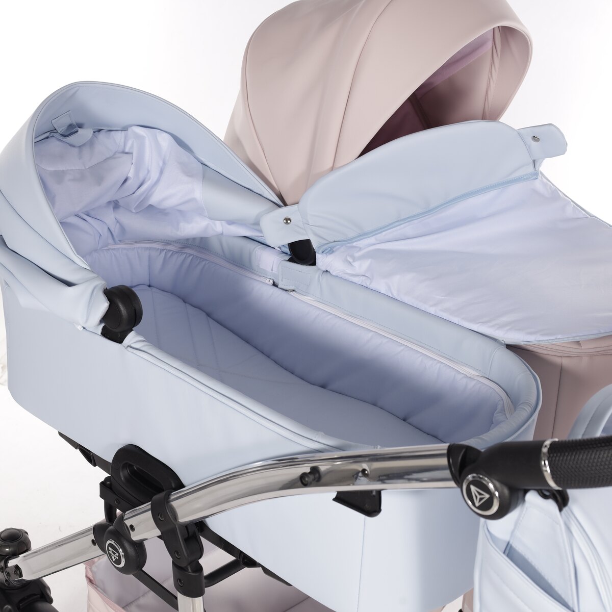 Detalles Carro gemelar Junama DUO V3 Eco Cuero de 78 cm foto 17